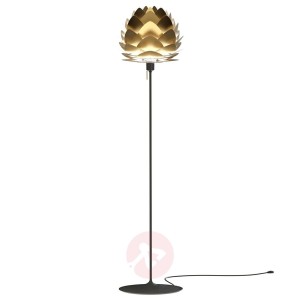 UMAGE Aluvia mini lampa stojąca mosiądz/czarny