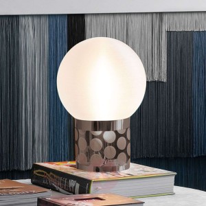 Slamp Atmosfera lampa stołowa, Ø 20 cm, cyna