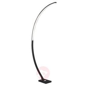 Lampa łukowa 1361-015 ze ściemniaczem, czarna