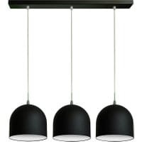 Lampa sufitowa Madison Wide Three Black White