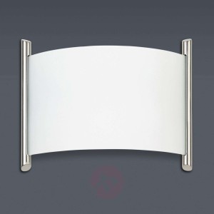 Lampa ścienna NIZA z satynowanym szkłem