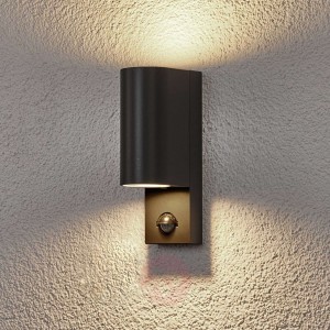 PALINA - zewnętrzna lampa ścienna z czujn. ruchu