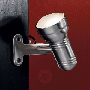 Lampa z klamrą zaciskową Samal, satyna