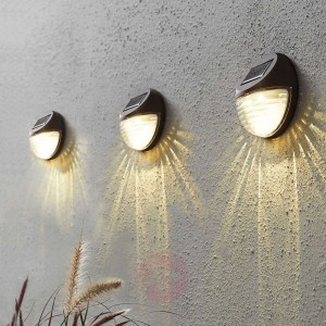 Fency - trzyczęściowy zestaw z solarną lampą LED