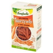 Bonduelle - Warzywio 100% warzyw w formie makaronu z soczewicy... i marchewki