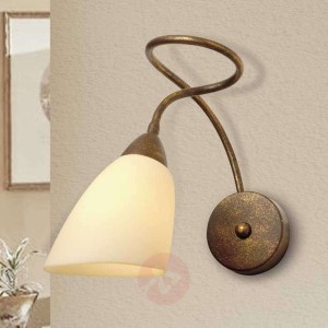 Lampa ścienna Alessandro antyczny brąz