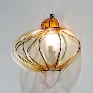 Lampa ścienna SULTANO ze szkła Murano 29 cm