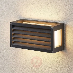 Kinkiet LED Harpa 25 x 12,5 cm, z rowkami