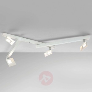 Line - biała lampa sufitowa LED 4-pkt.