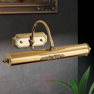 Oświetlenie obrazów Gustav z mosiądzu, 40 cm