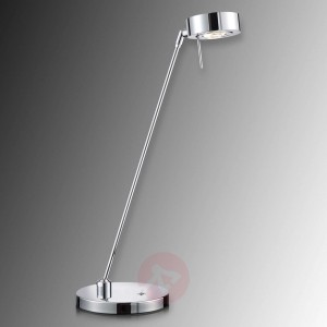 Lampa stołowa LED Elegance z 2 przegubami chrom