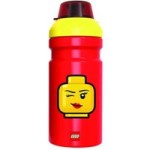 Butelka sportowa Iconic Girl Red Lego 390 ml