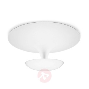 Vibia Funnel - lampa sufitowa 35 cm, biała matowa