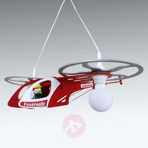 Lampa wisząca Helikopter Fred, dla dzieci