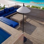 Stylowa tarasowa lampa stojąca Huey, IP65