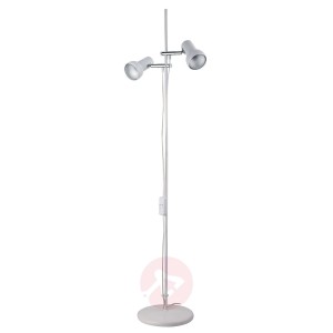 2-punktowa lampa stojąca EIFEL biała