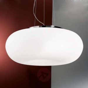 Lampa wisząca PHILIPP z dmuchanego szkła