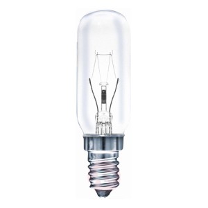 Żarówka rurkowa E14 40W przezroczysta, ciepła biel