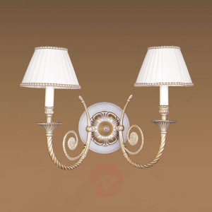 Lampa ścienna MINERVA z abażurami 36 cm