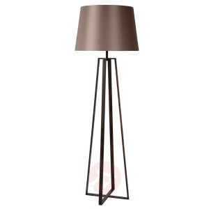 Rdzawobrązowa lampa stojąca COFFEE LAMP