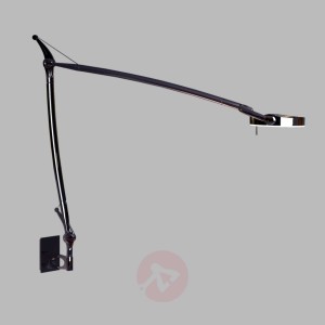 Lampa ścienna LED PERCEVAL z wysięgnikiem, chrom