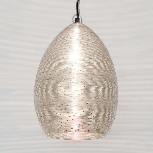 Lampa wisząca Colibri z drutu stalowego, 23 cm