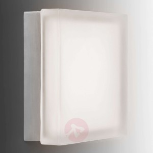 Nowoczesny kinkiet LED Briq 02L ciepła biel