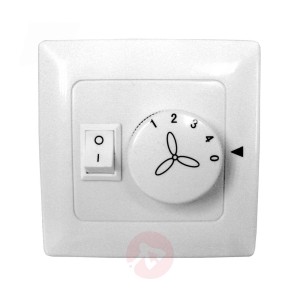 Włącznik na ścianę do wentylatora i lampy
