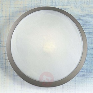 Piękna lampa sufitowa Corella tytan 26 cm