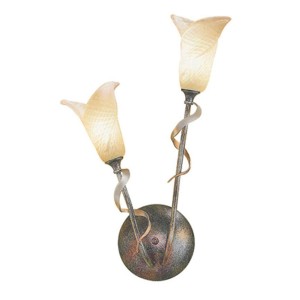 Kwiatowa lampa ścienna FLY