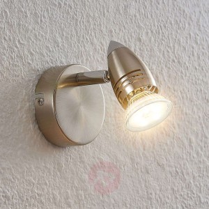 ELC Kalean spot LED, nikiel, 1-punktowy