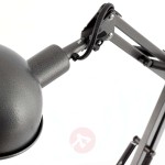 Szara lampa biurkowa Baobab