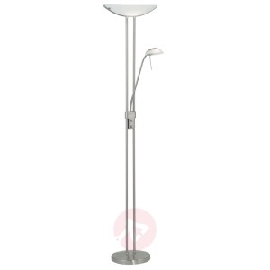 Nowoczesna lampa stojąca Baya biały