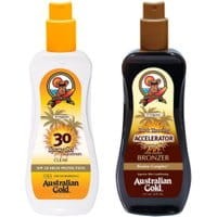 Australian Gold SPF 30 Spray Gel 237ml + Australian Gold Accelerator Spray Gel 237ml