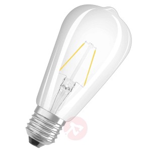 E27 2,8W 827 żarówka LED Rustika, przezroczysta