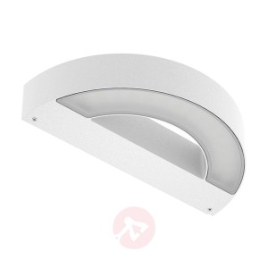 Kinkiet zewnętrzny Mask+ M, dolny 3 000 K, biały