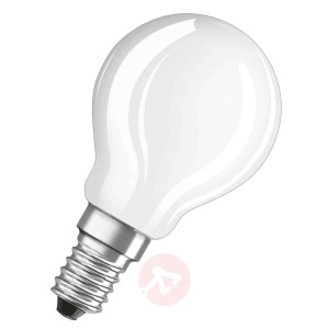Żarówka kropla LED E14 2,5W ciepła biel ściemniana