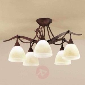 3-punktowa lampa sufitowa Samuele 5-pkt., scavo