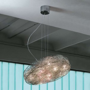 Designerska lampa wisząca LED Rotola