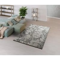Dywan Contour Grey & Silver 120x170 cm