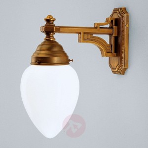 Venedig lampa ścienna z mosiądzu