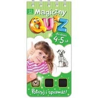 Magiczny quiz dla dzieci 4-5 lat Zielony