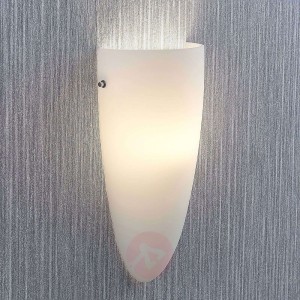 Szklana lampa ścienna Lexie