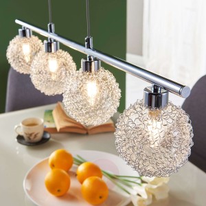 Lampa wisząca belka LED Ticino, reg. wys.
