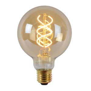 Żarówka LED E27 globe 4W 2 200 K bursztyn czujnik