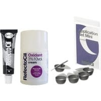 RefectoCil Henna 1 Black 15ml + RefectoCil Oxidant 3% Cream 100ml + Refectocil Application Set Mini