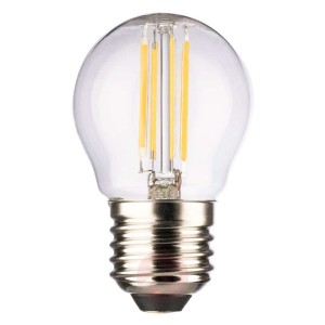 LED-Mini Globe E27 4 W ciepła biel 470 lumenów