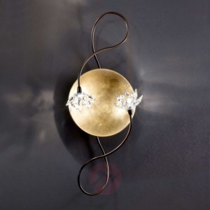 Lampa ścienna FIORELLA 2-pkt. przezroczysta