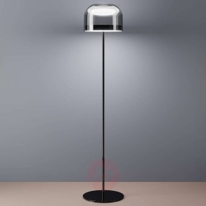 Lampa stojąca LED Equatore w chromie, 135 cm