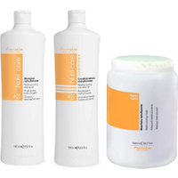 Fanola Nutri Care Restructuring Shampoo 1000ml + Fanola Nutri Care Restructuring Conditioner 1000ml + Fanola Nutri Care Restructuring Mask 1500ml
